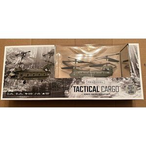 Protocol Tactical Cargo Chinook RC Helicopter Drone With Gyro Stabilizer